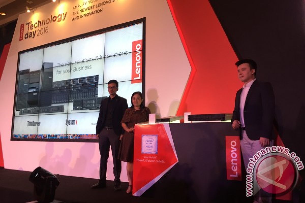 Lenovo perkenalkan jajaran server teranyar di Technology Day 2016