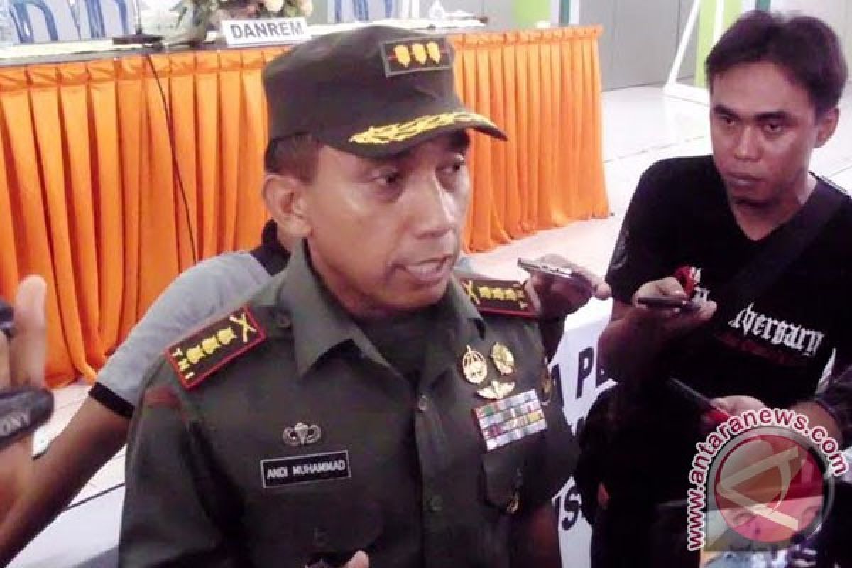 Danrem Bengkulu pimpin penandatangan komitmen tolak narkoba