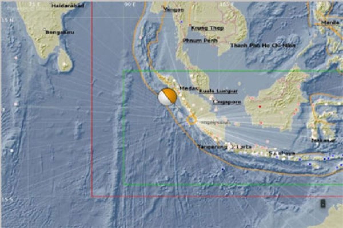 Gempa 5,3 SR guncang Mentawai