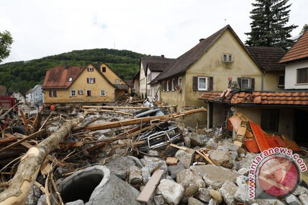 Banjir bandang di Jerman tewaskan sedikitnya lima orang