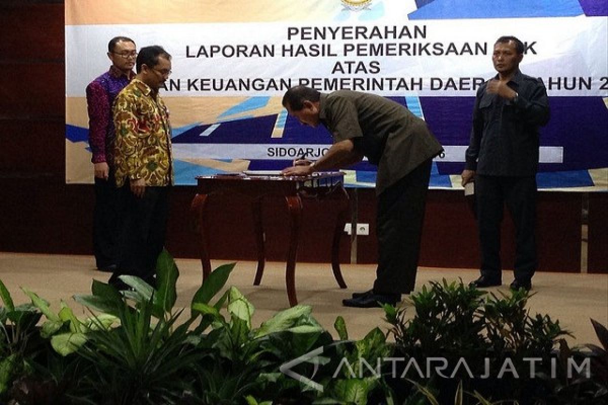 Kota Kediri Dapat Predikat WTP dalam LKPD 2015     