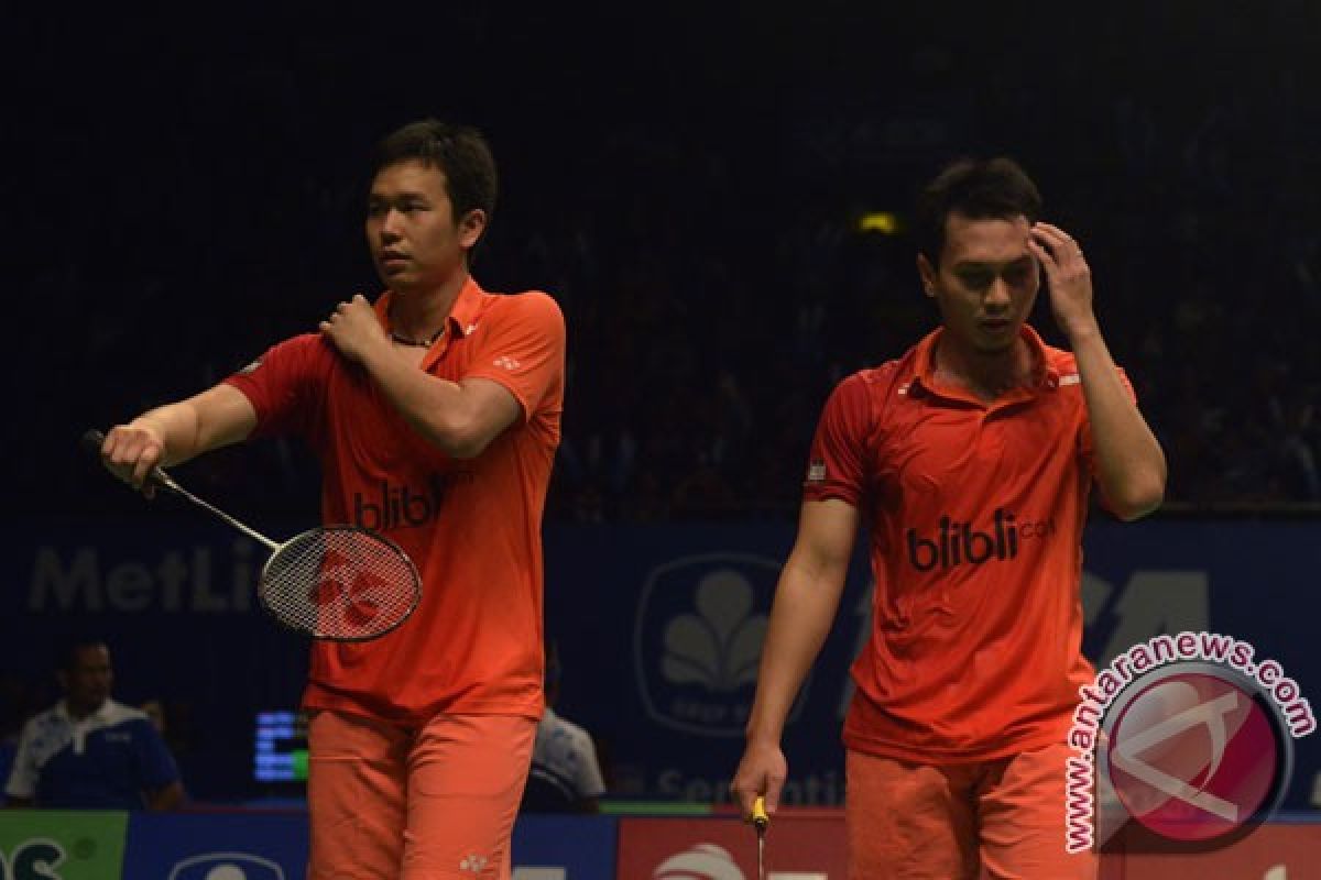 OLIMPIADE 2016  - Hendra/Ahsan kandas pada penyisihan grup