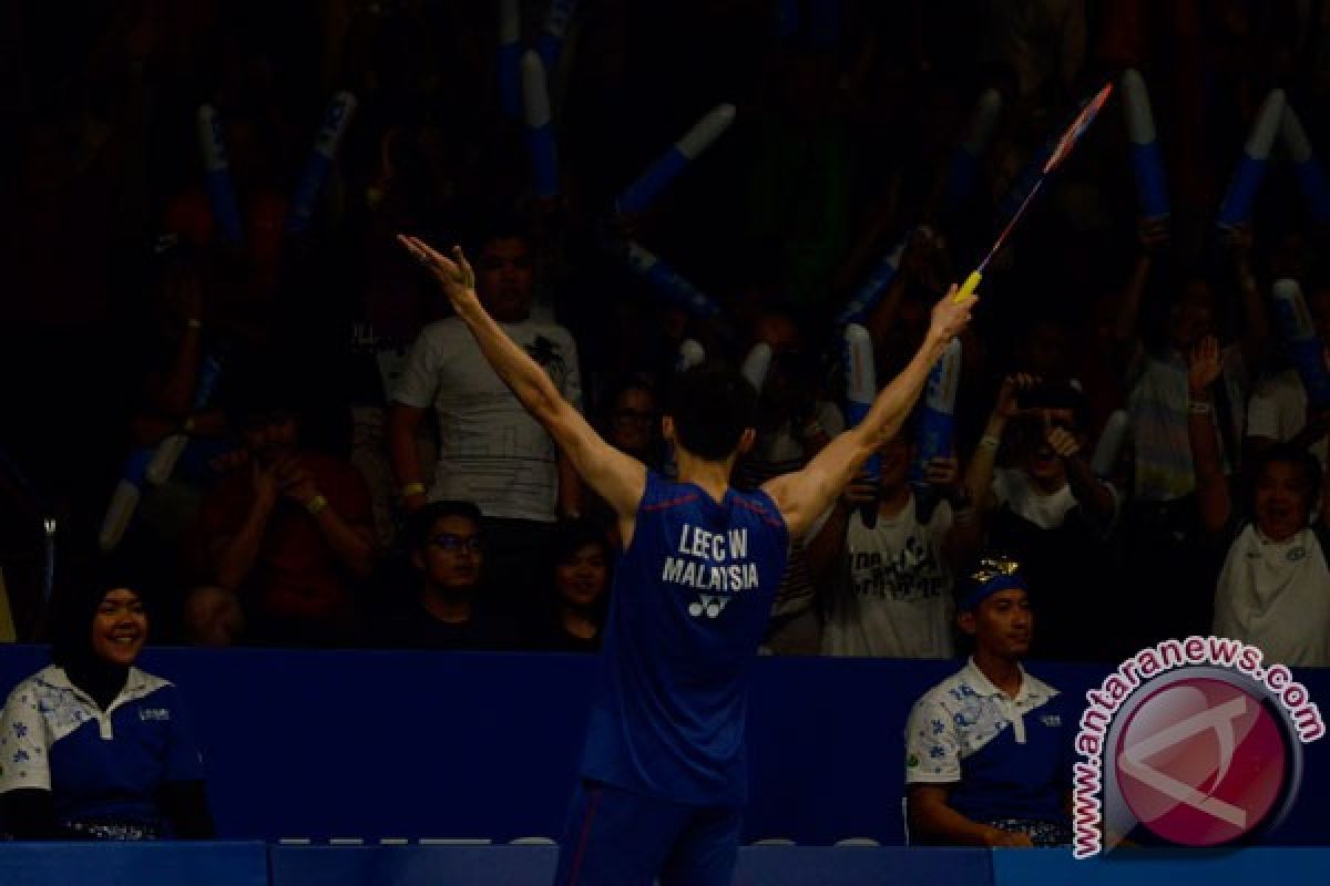 Lee Chong Wei raih gelar keenam Indonesia Open