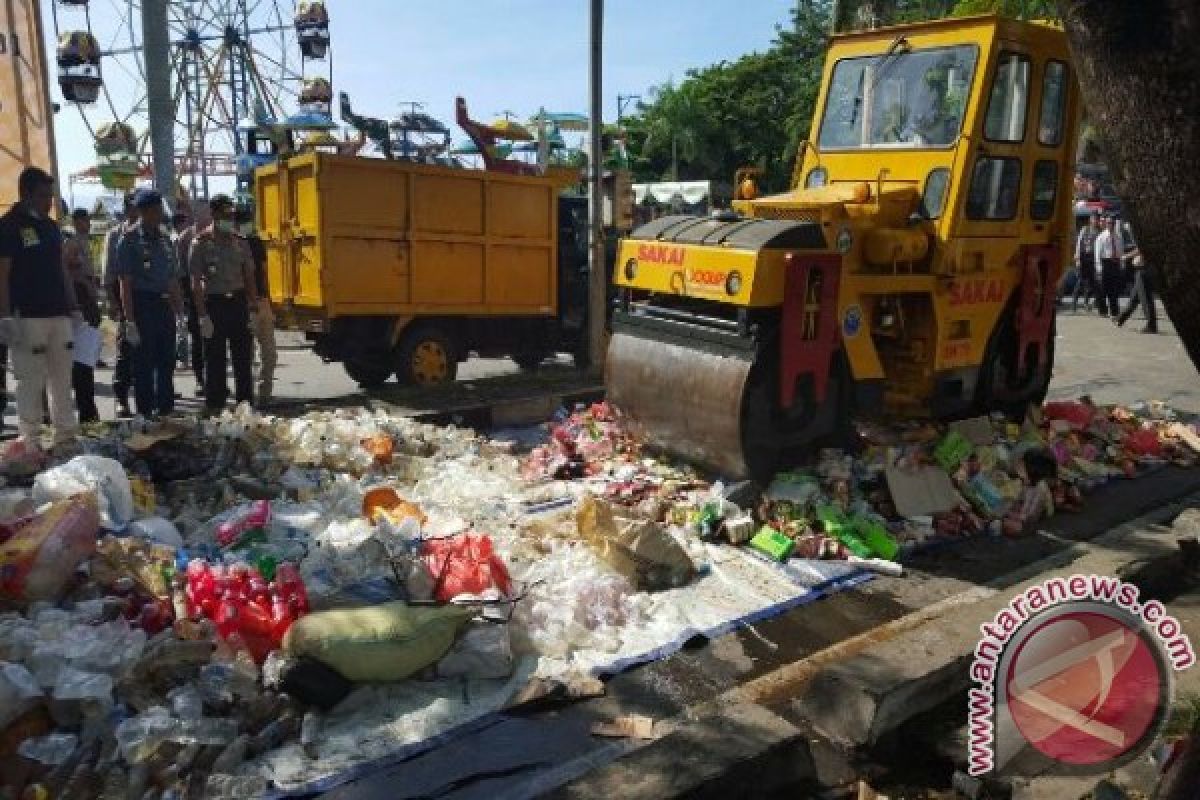 Polda Maluku Utara Musnahkan Ribuan Liter Miras