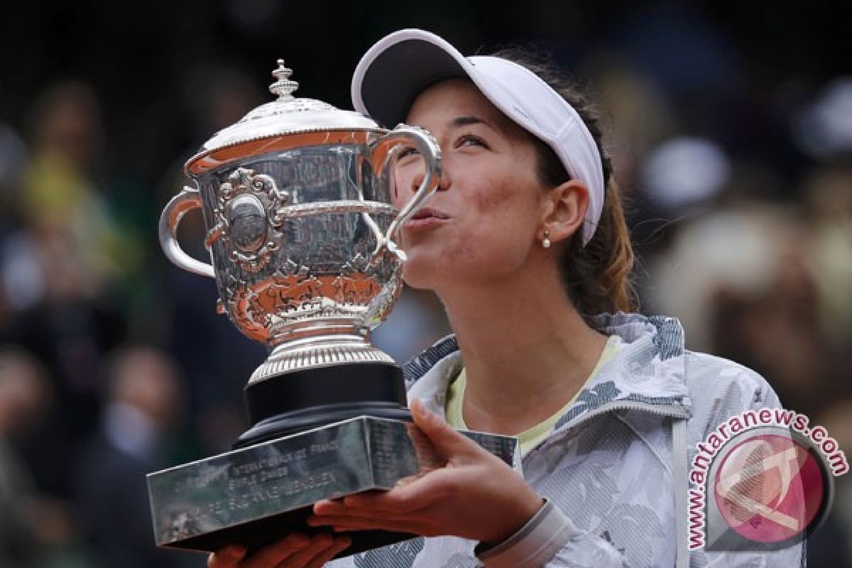 Garbine Muguruza Naik ke Peringkat Dua Dunia