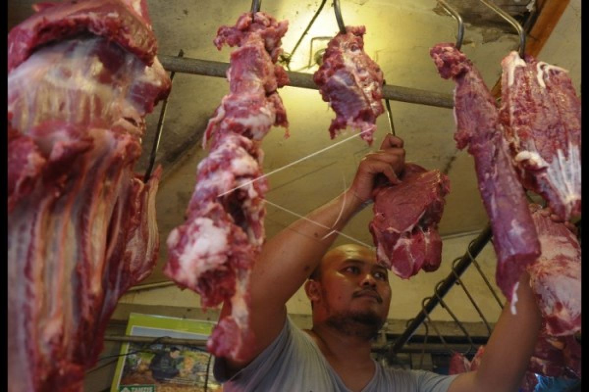 Harga daging di Singkawang Rp125.000/kg