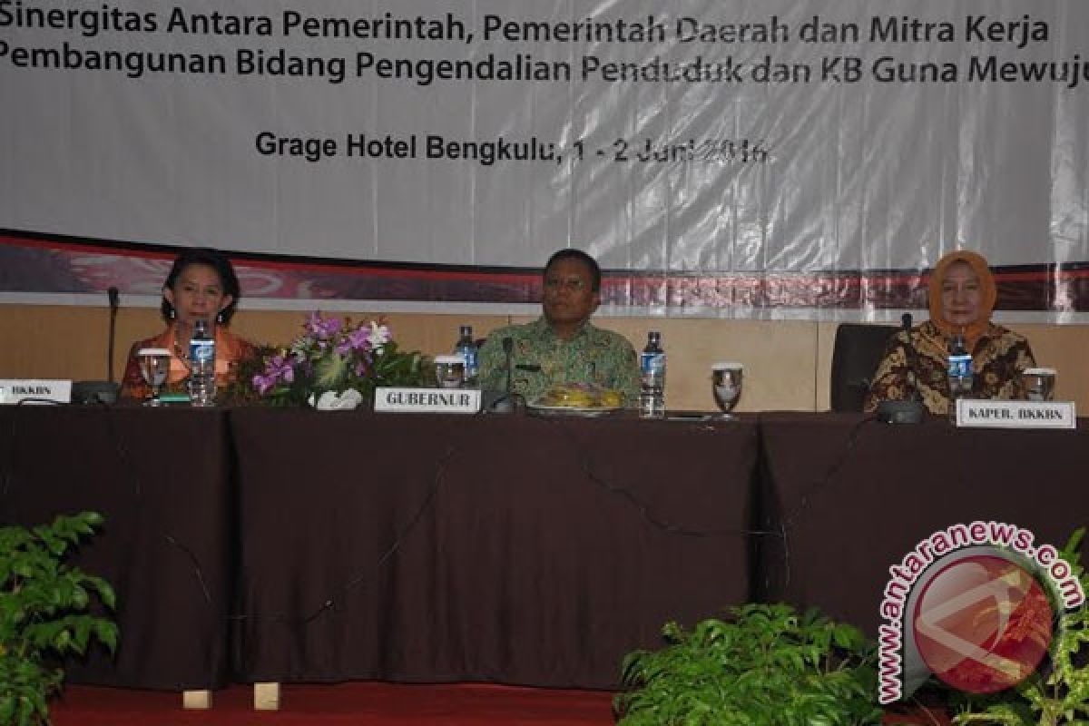 Gubernur Bengkulu : Pembangunan penduduk jangan dilakukan secara berseliwiran