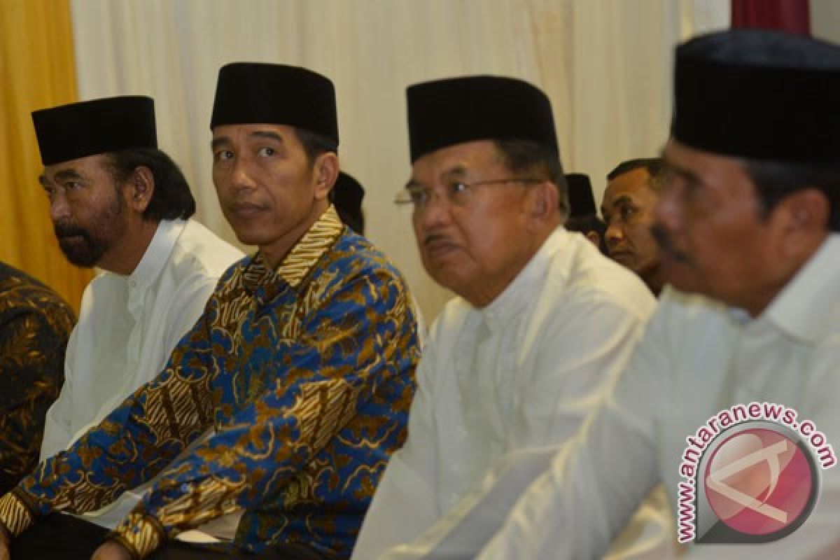 Surya bantah pertemuan dengan Presiden Jokowi bahas reshuffle