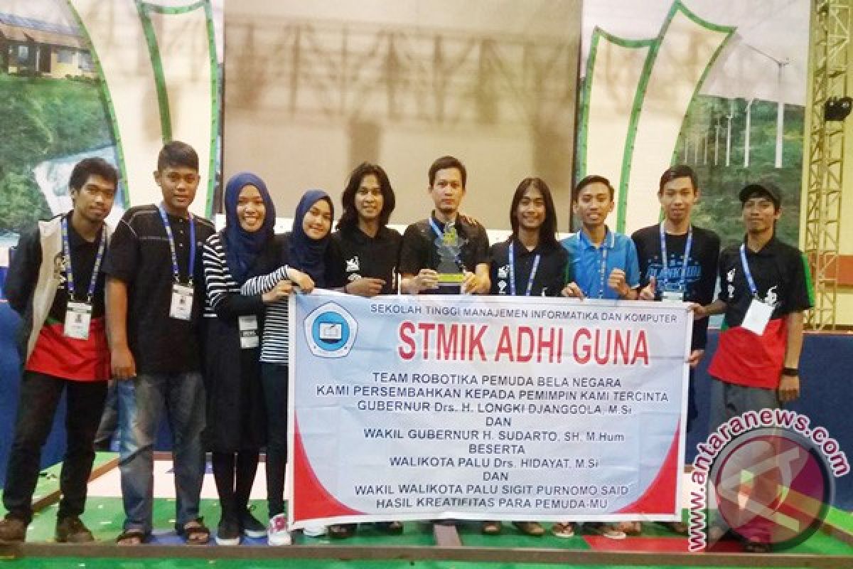 STMIK  Adhi Guna Juara Desain Robot 2016 