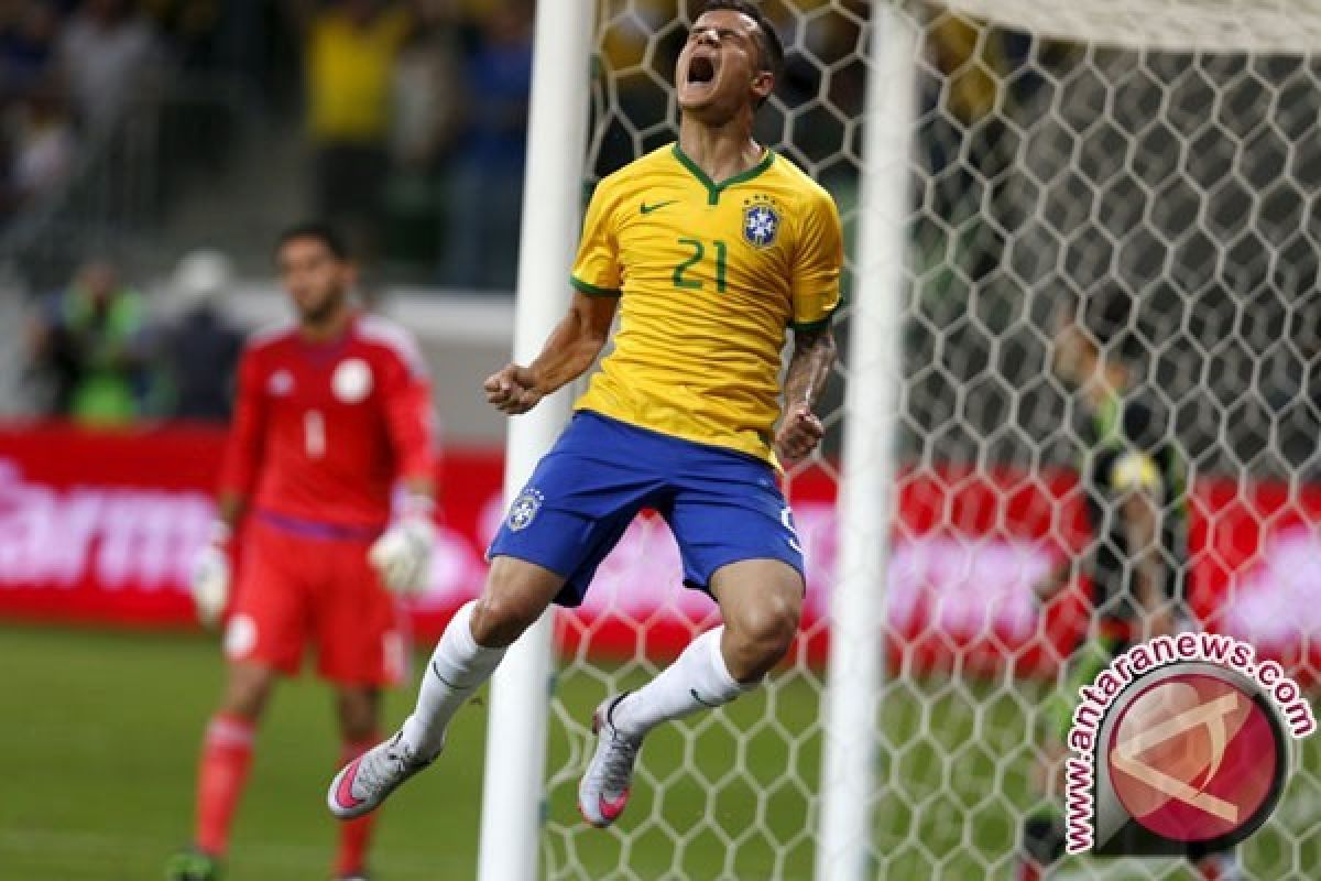 Brasil menang 3-1 atas Jepang pada pertandingan persahabatan