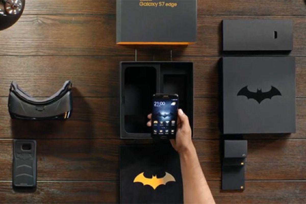 Samsung rilis Galaxy S7 edge bertema Batman