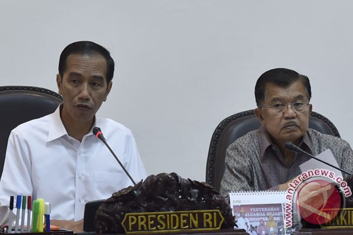 Presiden Jokowi ingin semua infrastruktur transportasi lebih modern