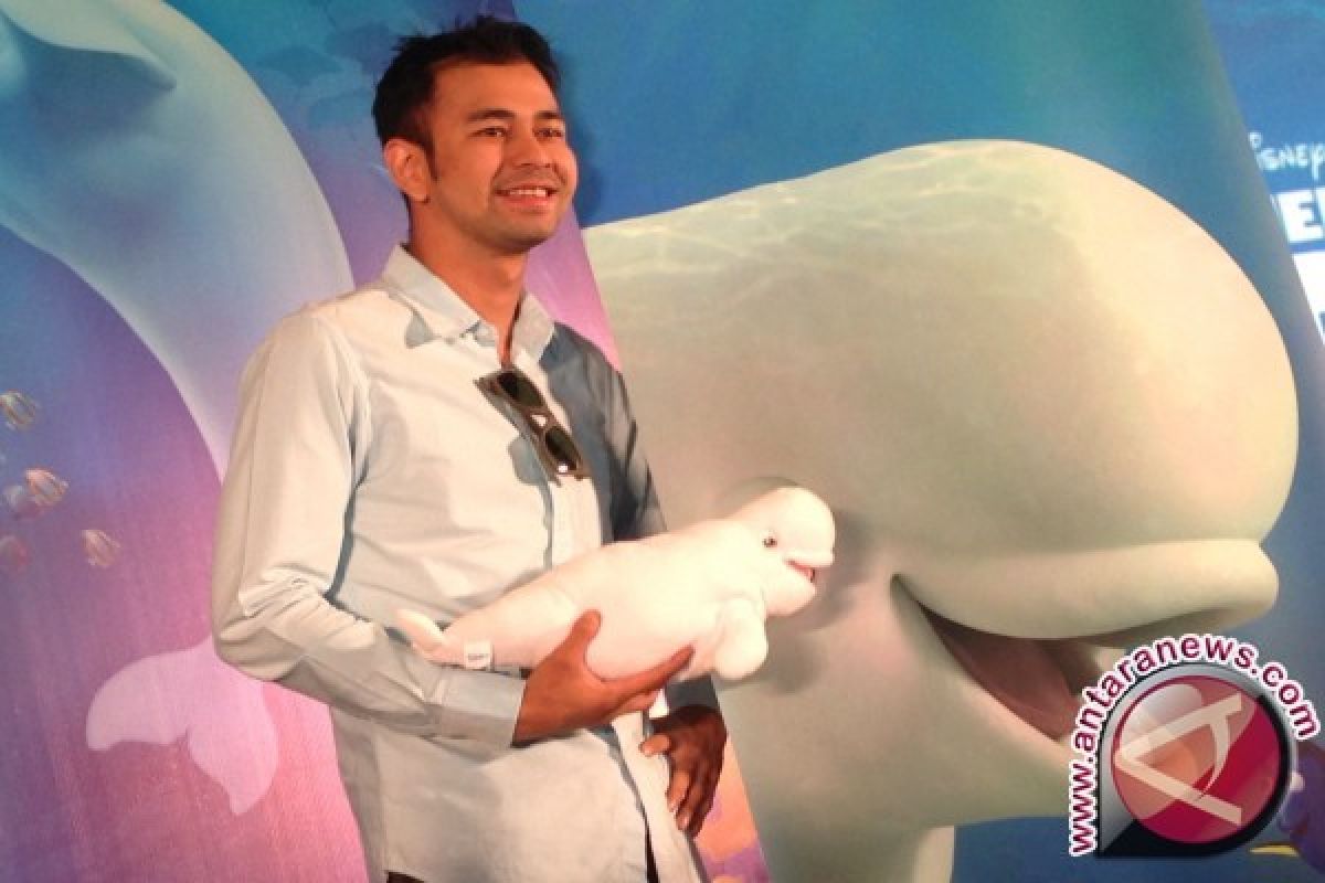 Raffi Ahmad Latih Kesabaran Ketika Jadi Dubber