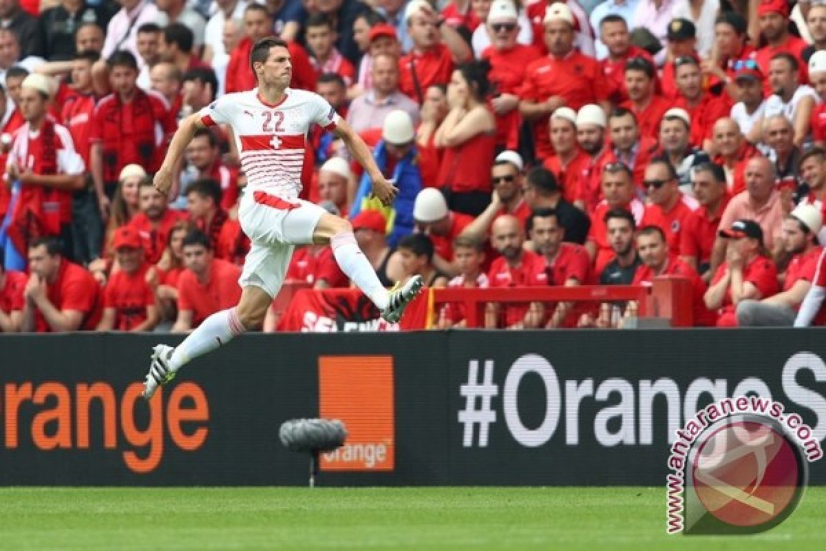 Tanpa Ronaldo, Portugal takluk 0-2 dari Swiss
