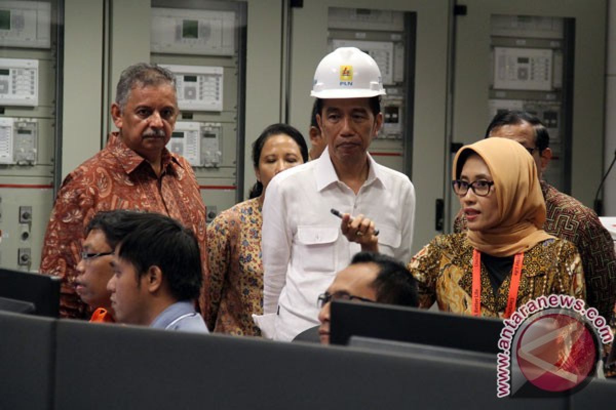 Presiden Jokowi tiba di Denpasar tinjau PLTDG Pesanggaran
