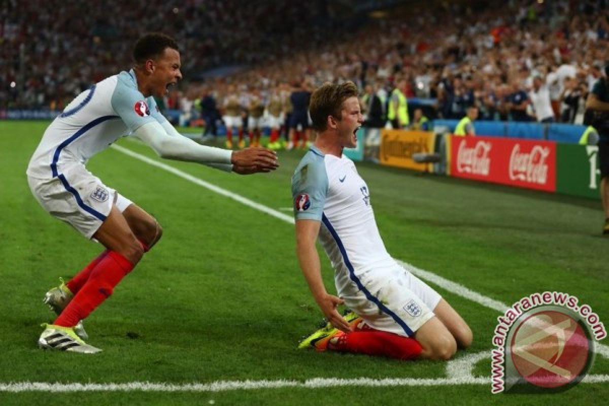 Euro 2016 - Lima hal dari laga 0-0 Inggris vs Slowakia