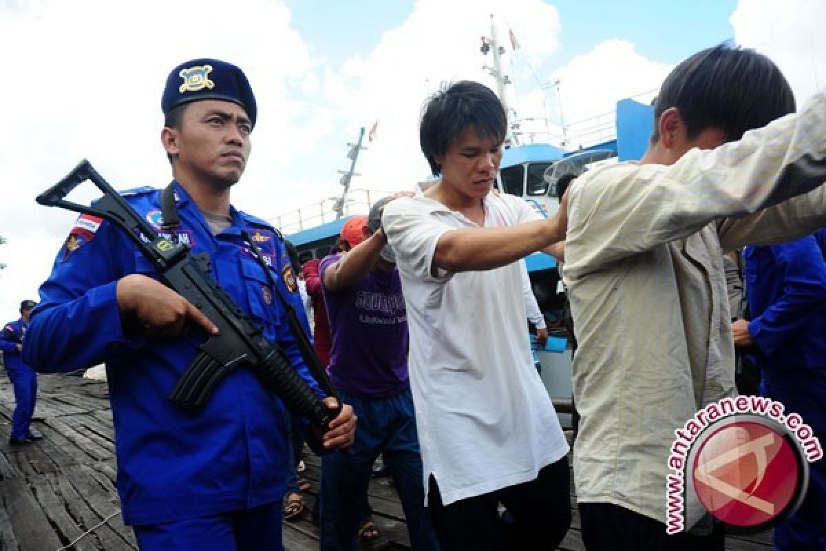  KKP tangkap tujuh kapal ilegal berbendera Vietnam