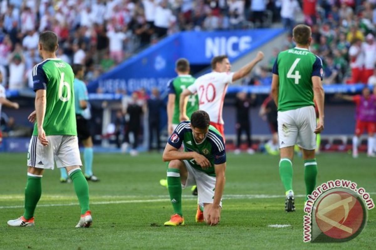 Kapten Irlandia Utara akui timnya tampil kurang baik