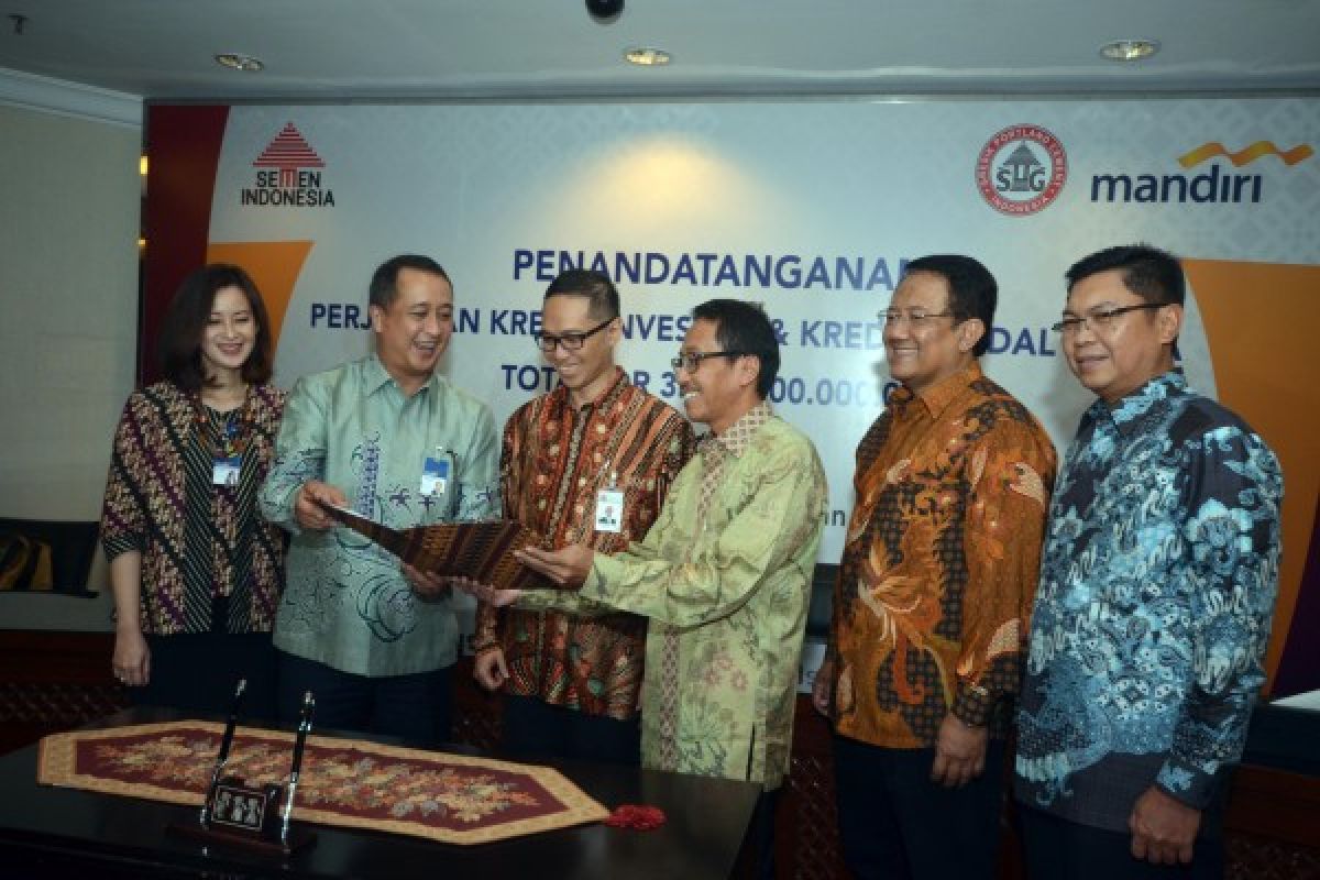 Semen Indonesia Mendapatkan Kredit Rp3,96 Triliun Dari Bank Mandiri