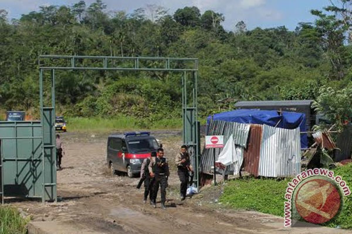 200 polisi disiagakan pascabentrok di pertambangan Bengkulu Tengah