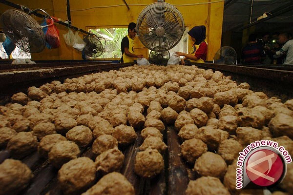 Dinas Peternakan Muaraenim adakan pelatihan membuat bakso 