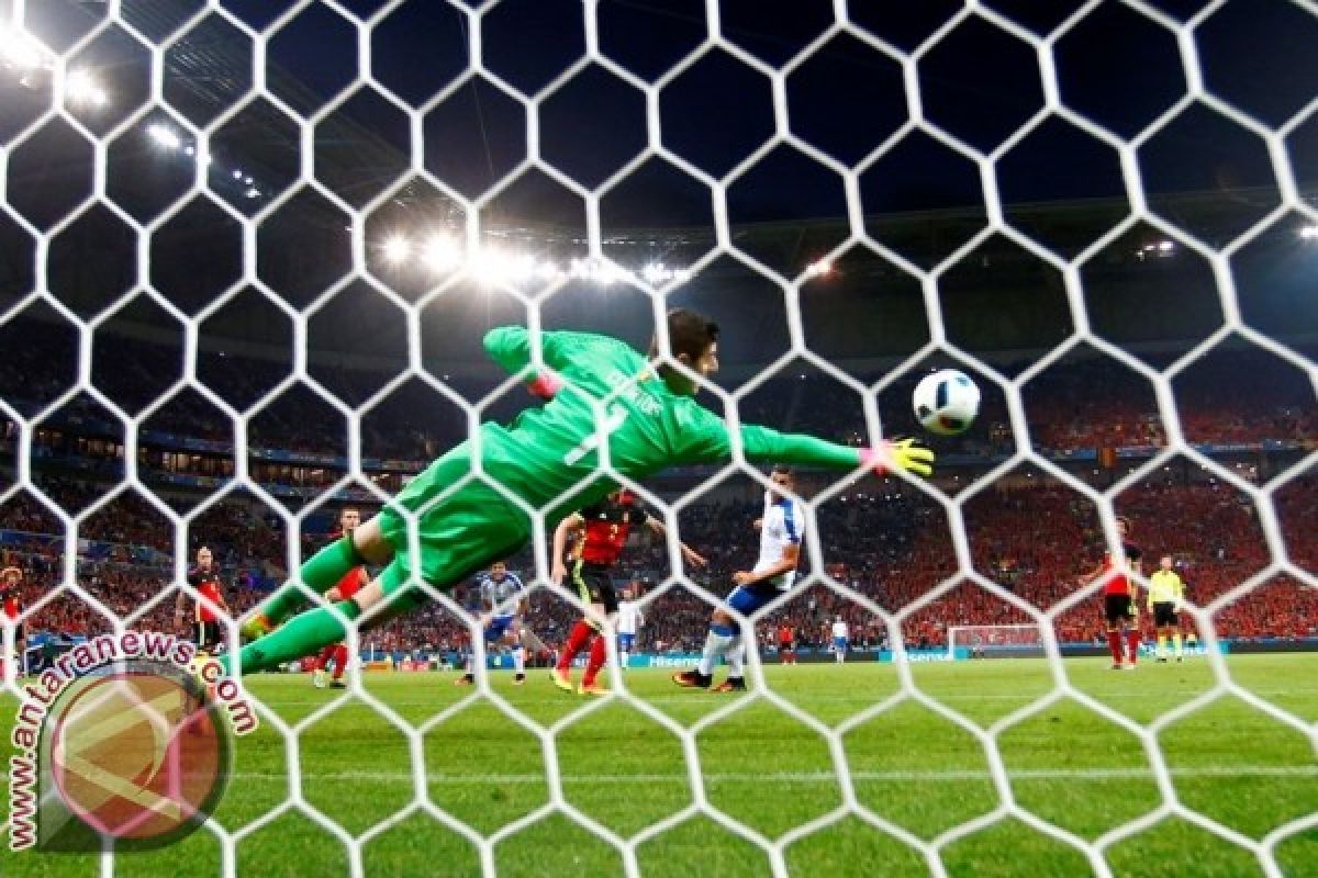 Euro 2016 - Courtois: Belgia harus menangi dua laga berikutnya