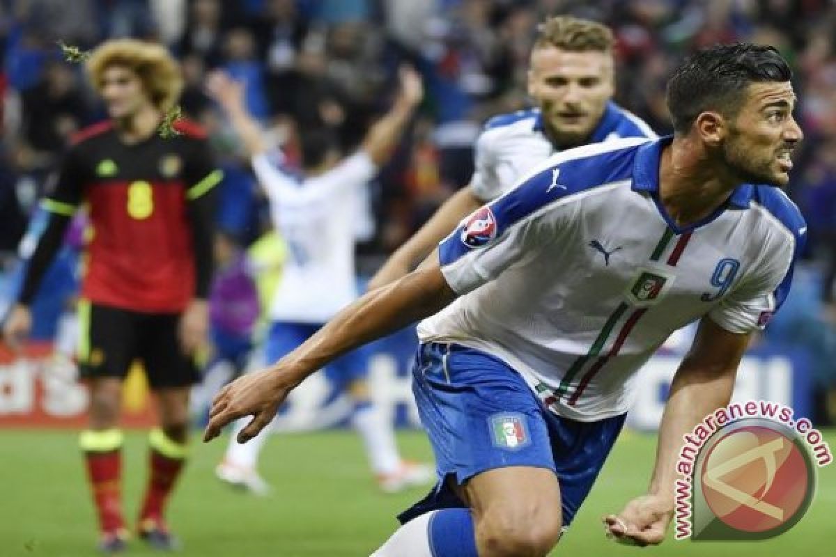 Italia Kalahkan Belgia 2-0