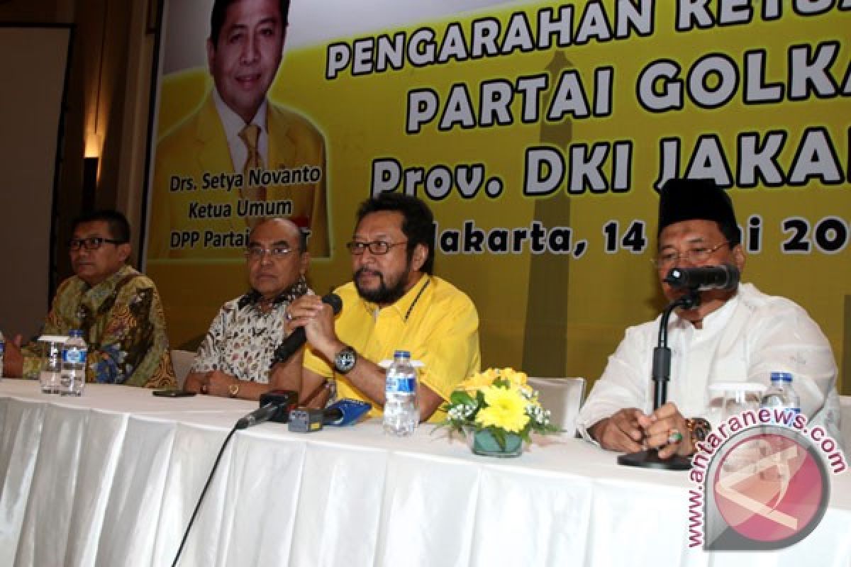 Rapimnas Golkar akan putuskan dukung Ahok atau tidak