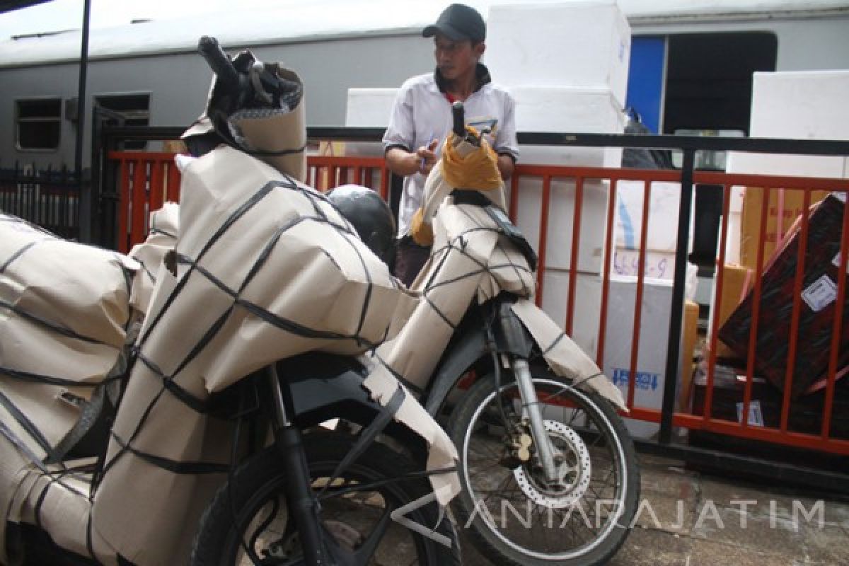 Daop Surabaya Optimitis Kuota Pengangkutan Motor Gratis Saat Lebaran Terpenuhi