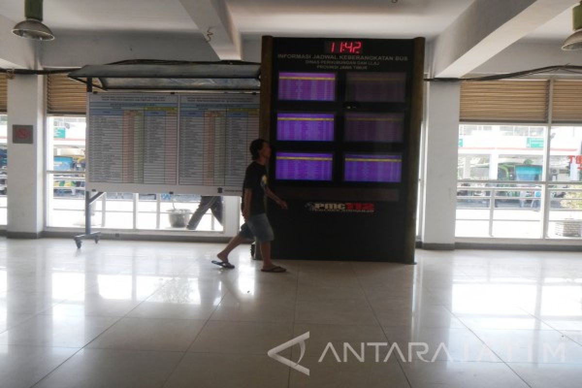 Penumpang dari Bojonegoro Mendominasi Terminal Purabaya