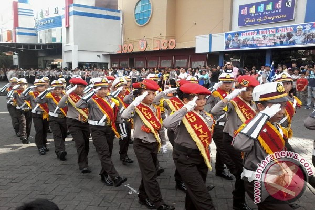 Lomba "Polisi Cilik"  tanamkan disiplin lalu lintas 