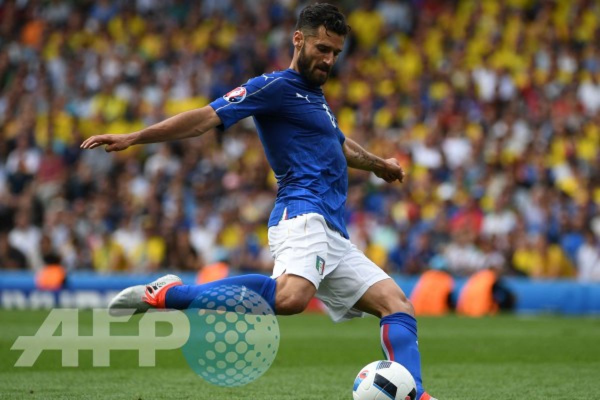 Euro 2016 - Candreva Jalani Pemeriksaan Hamstring