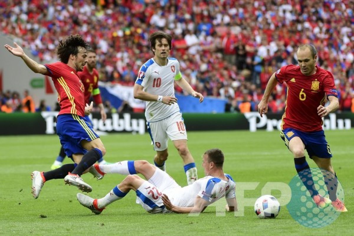 David Silva bawa Spanyol tundukkan Belgia 2-0