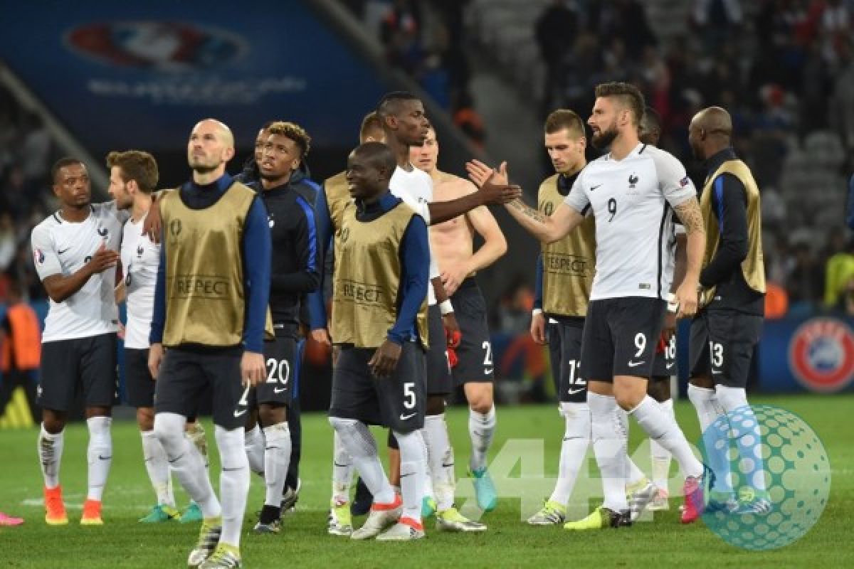 Euro 2016 - Prancis akui tampil buruk babak pertama kontra Irlandia