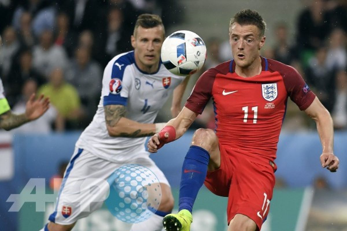Euro 2016 - Ditahan Slowakia, Inggris finis urutan kedua
