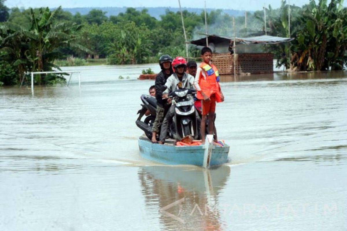 Bengawan Solo di Hilir Jatim Aman