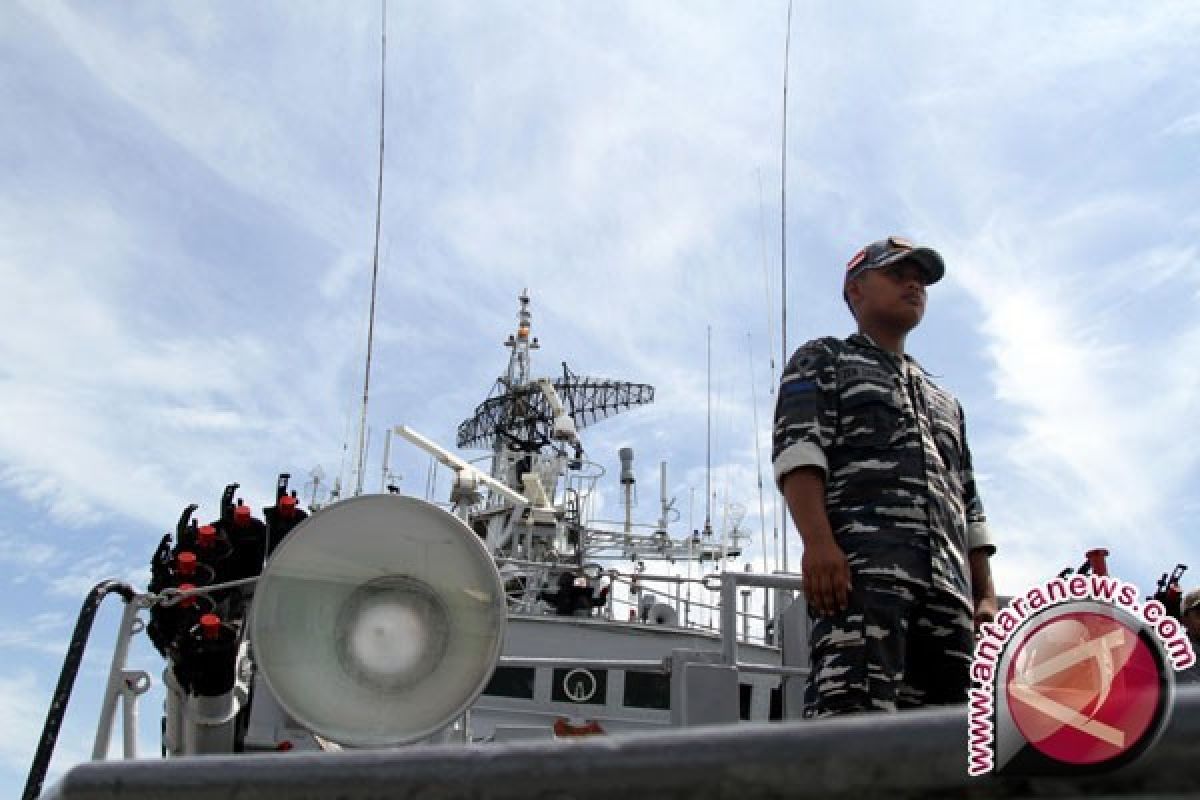 TNI AL usir kapal China yang bergerombol masuki ZEE Laut Natuna