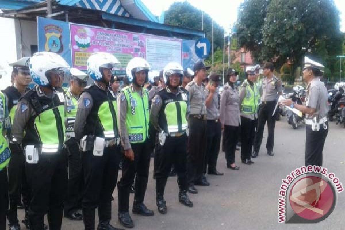 Polres HSS Perketat Pengamanan Masjid Jaga Motor 