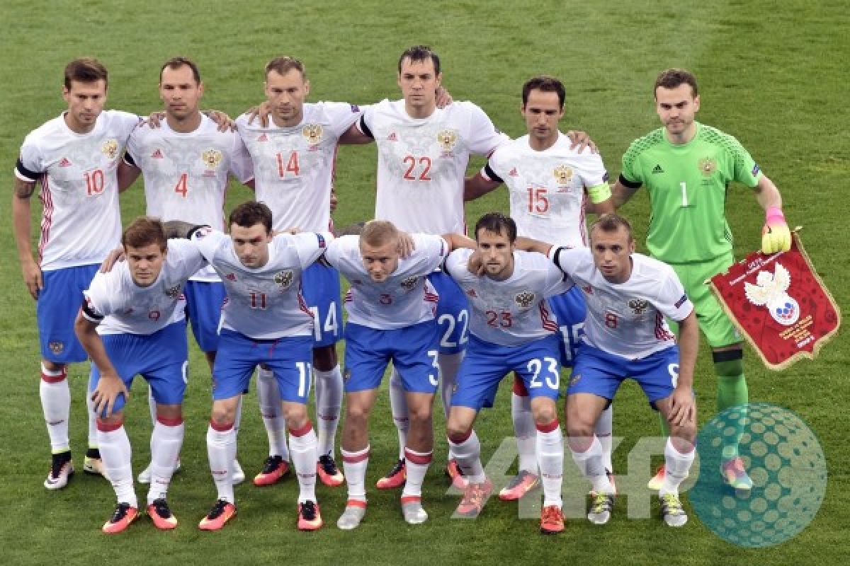 Rusia lega tidak bersama grup Spanyol di Piala Dunia 2018