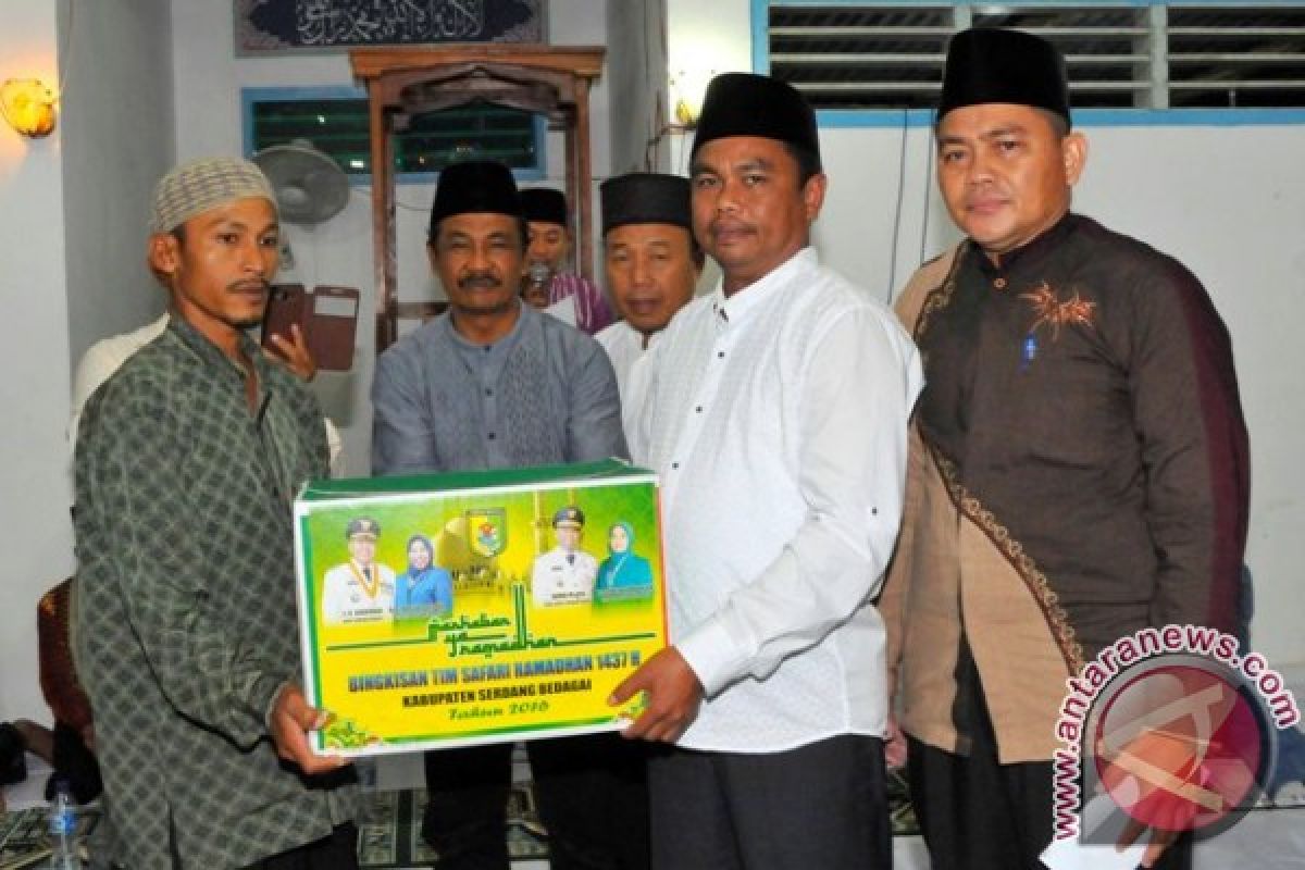 Tim Safari Ramadhan Sergai Tutup Kunjungan di Dolok Masihul