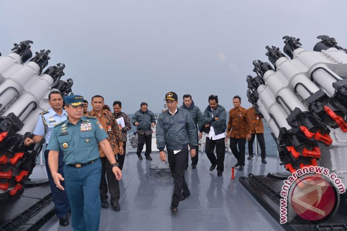 TNI jamin keamanan Presiden Jokowi di Natuna