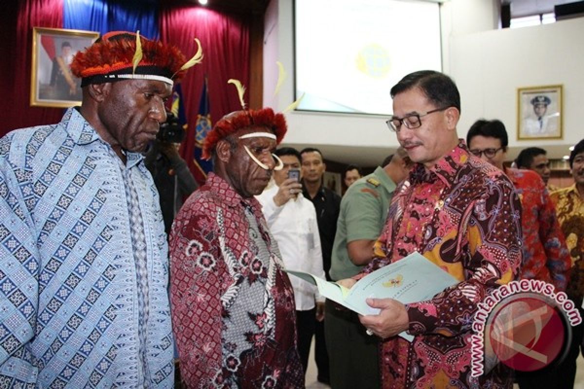 Menteri Agraria dorong Pembentukan tim batas wilayah