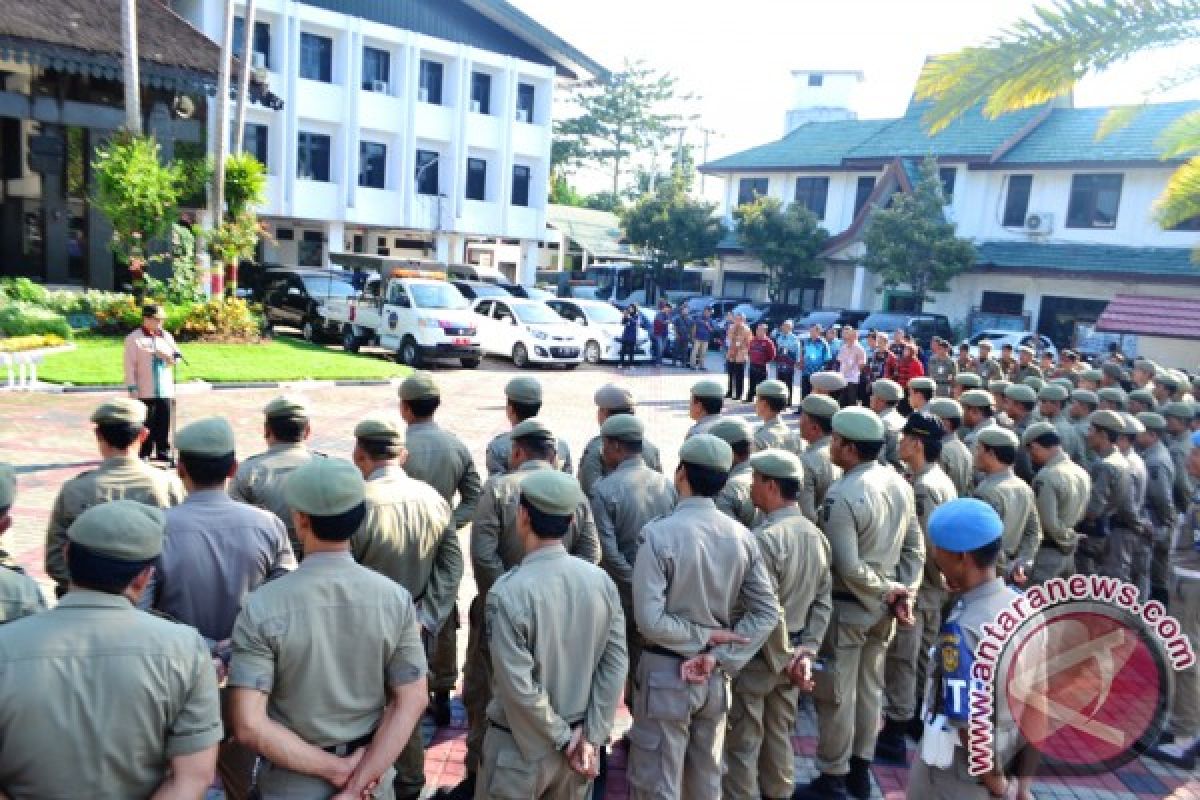 Satpol- PP Banjarmasin Siap Gusur Bangunan Sekitar RS