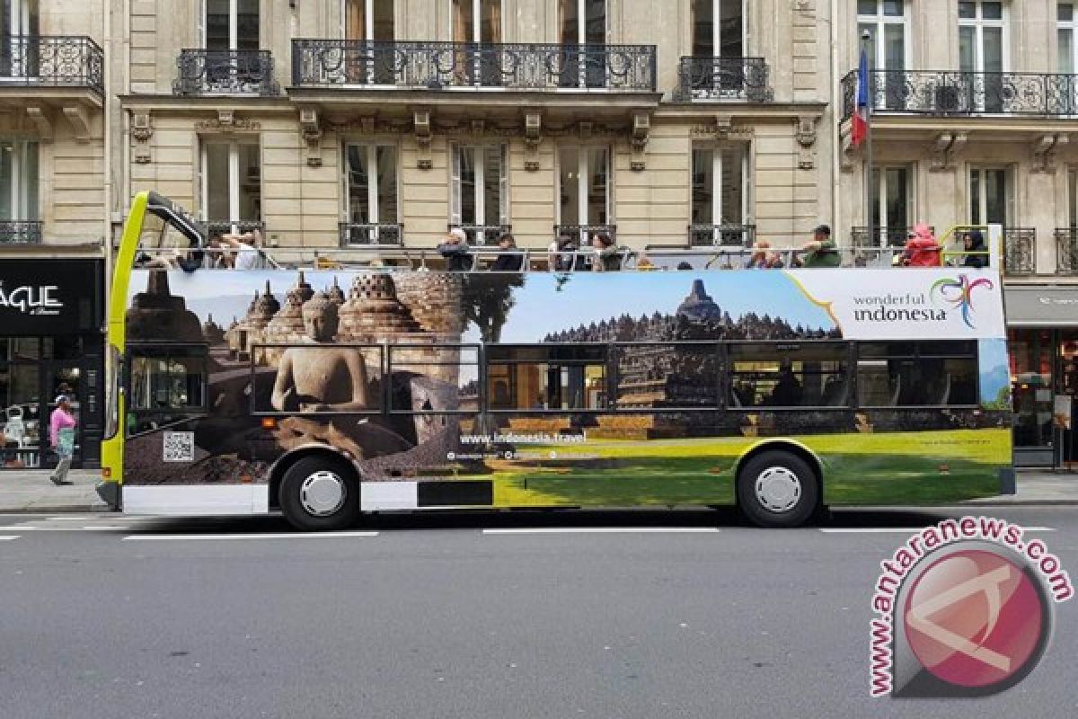 Iklan Wonderful Indonesia hiasi bus kota Washington