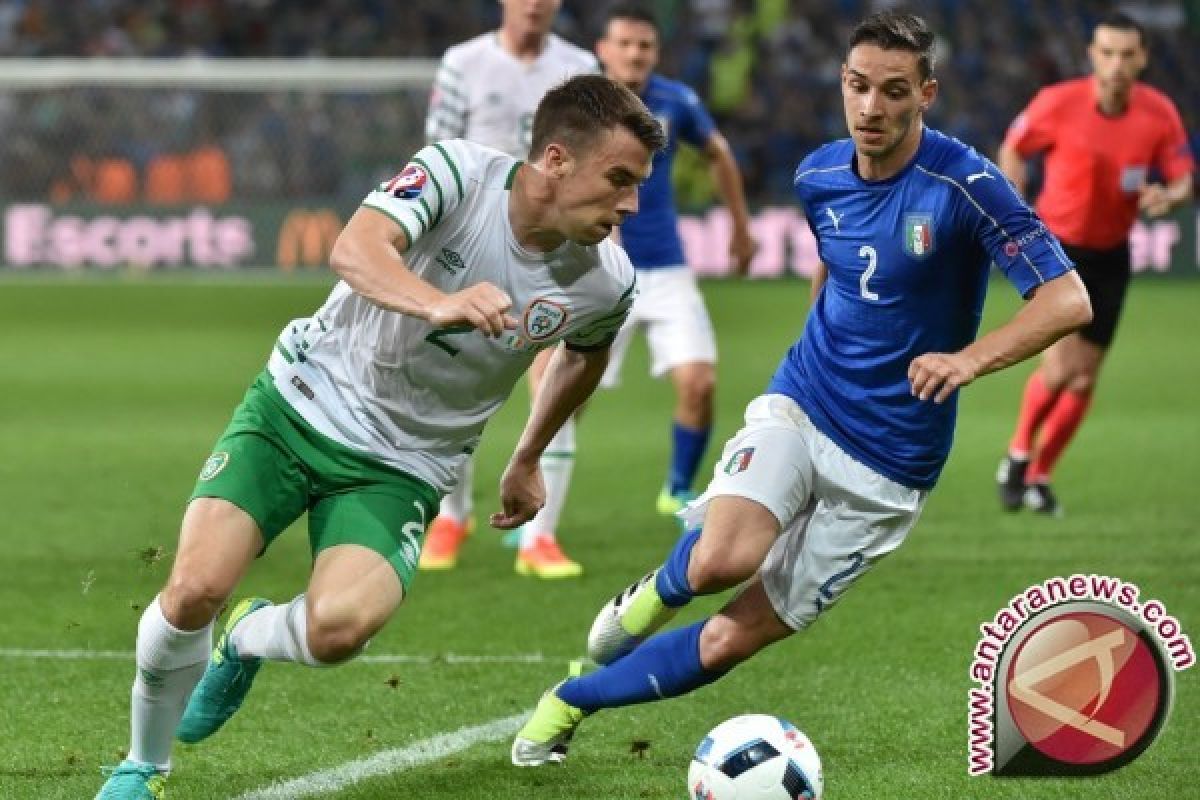 Tekuk Italia 0-1, Irlandia peringkat tiga grup E 