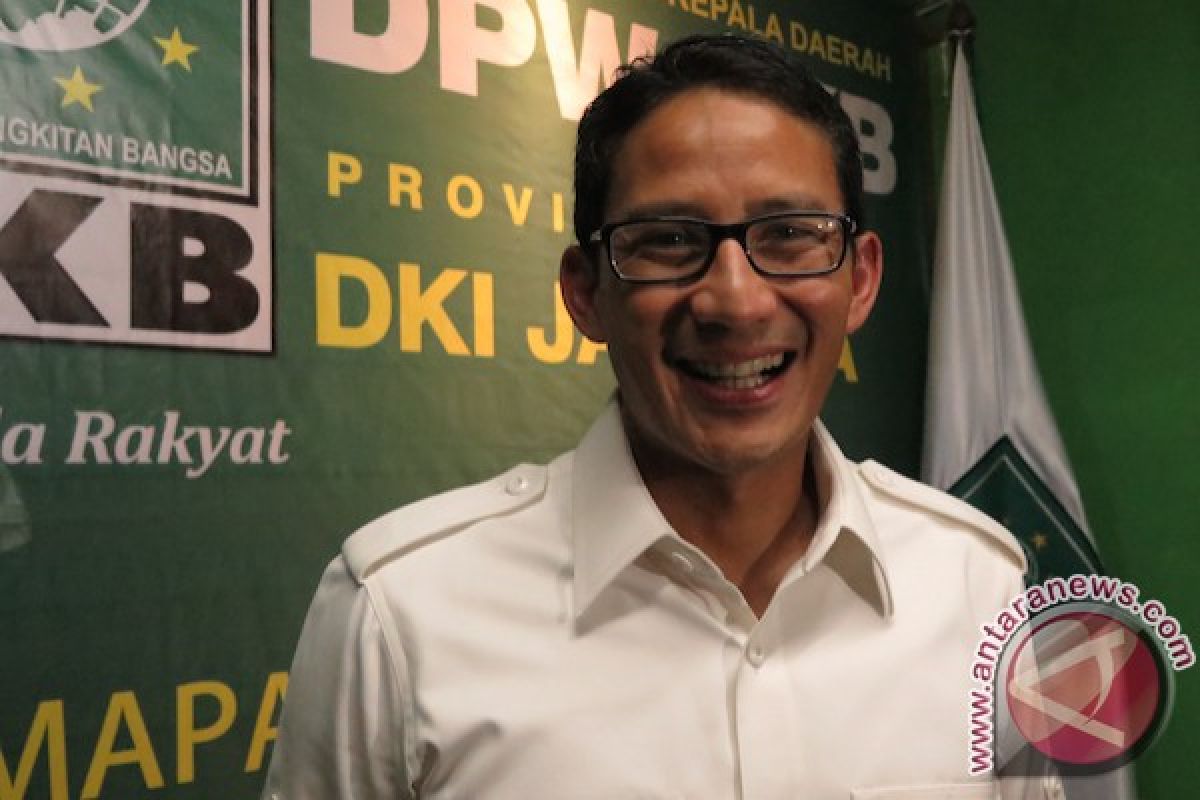 Sandiaga deklarasikan pasangannya pada 23 September