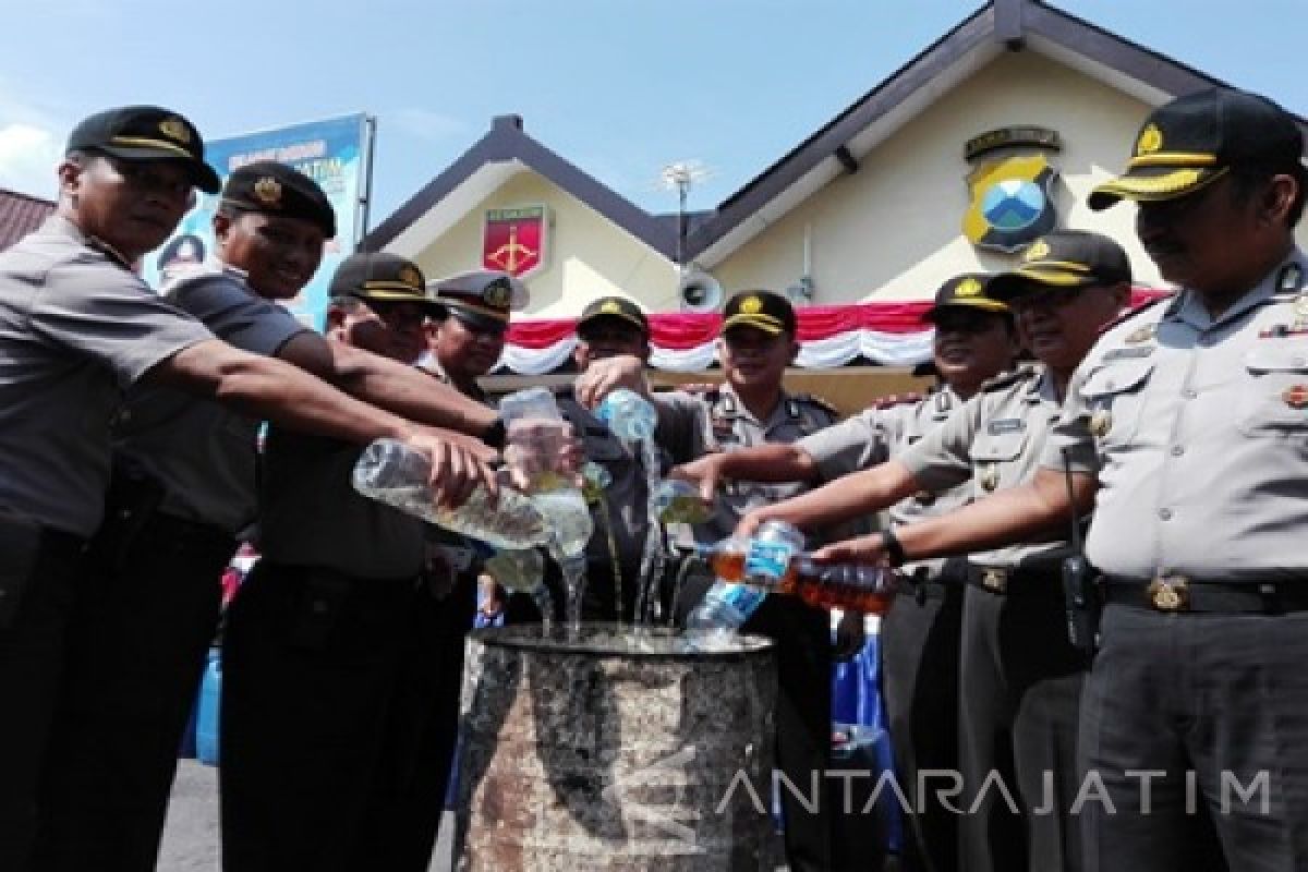 Polresta Madiun Tangani 42 Kasus Operasi Camer