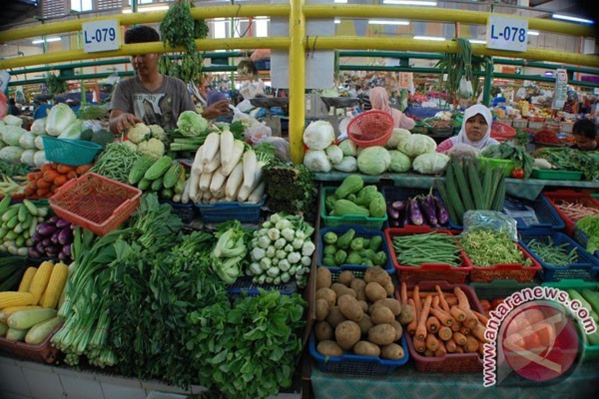 Stok Sayuran Di Pontianak Cukup Sepanjang Ramadhan 