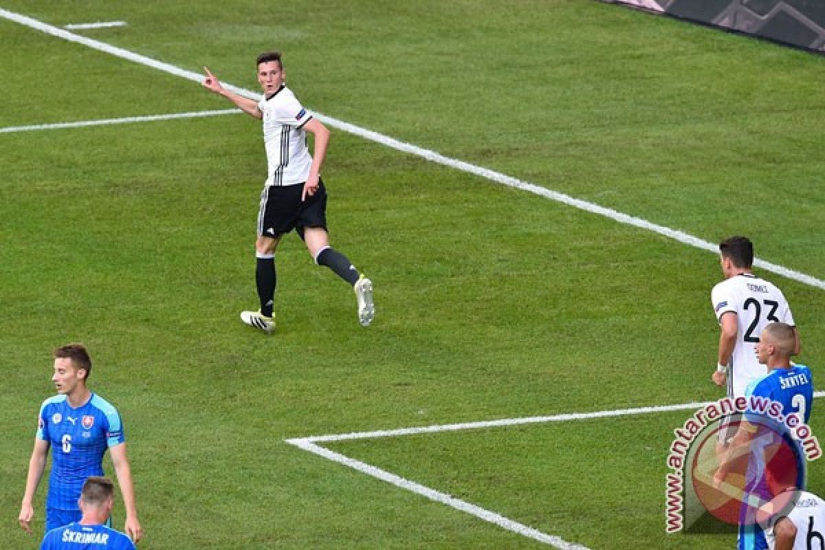 Jerman melaju ke delapan besar Piala Eropa