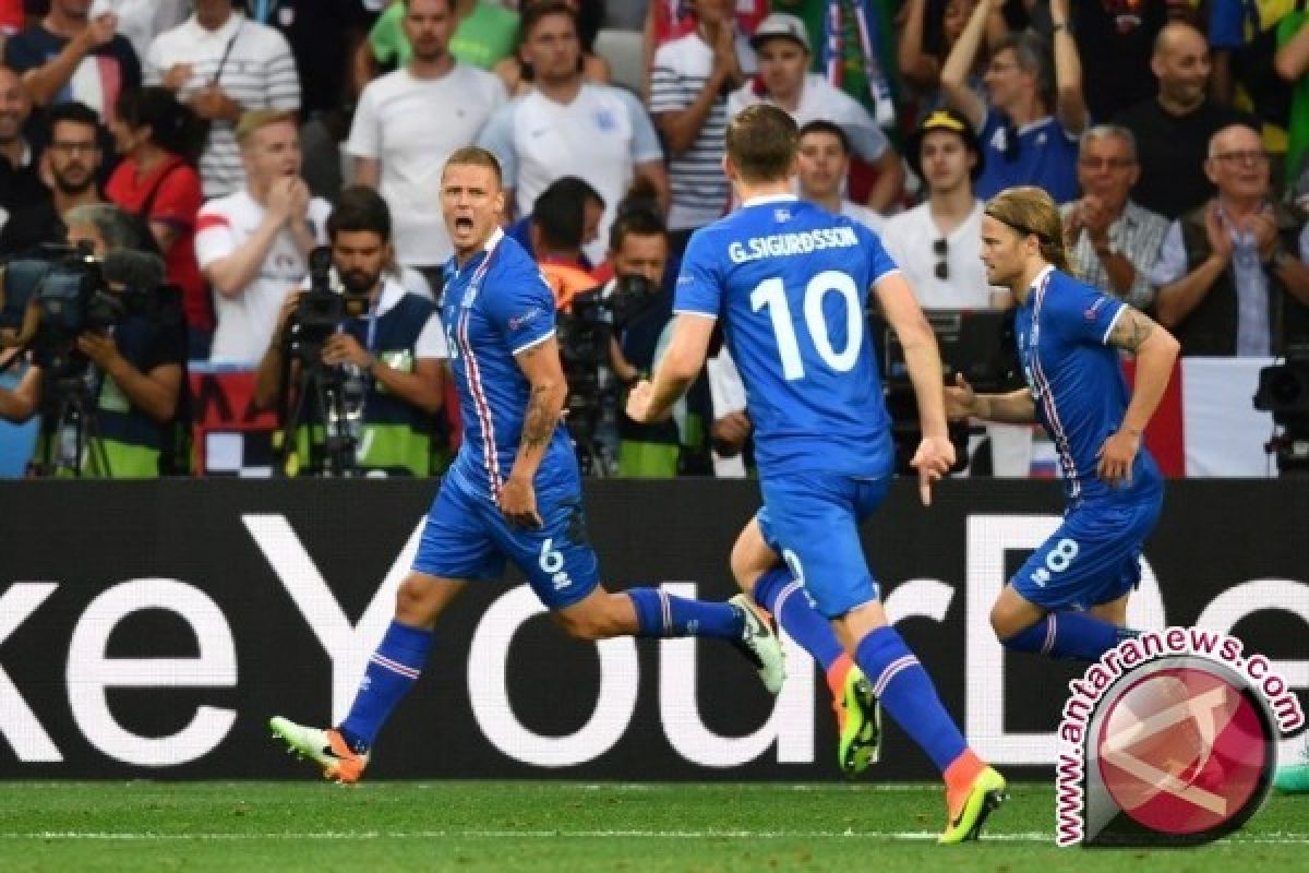 Hajar Inggris 1-2, Islandia Tantang Prancis di Perempatfinal